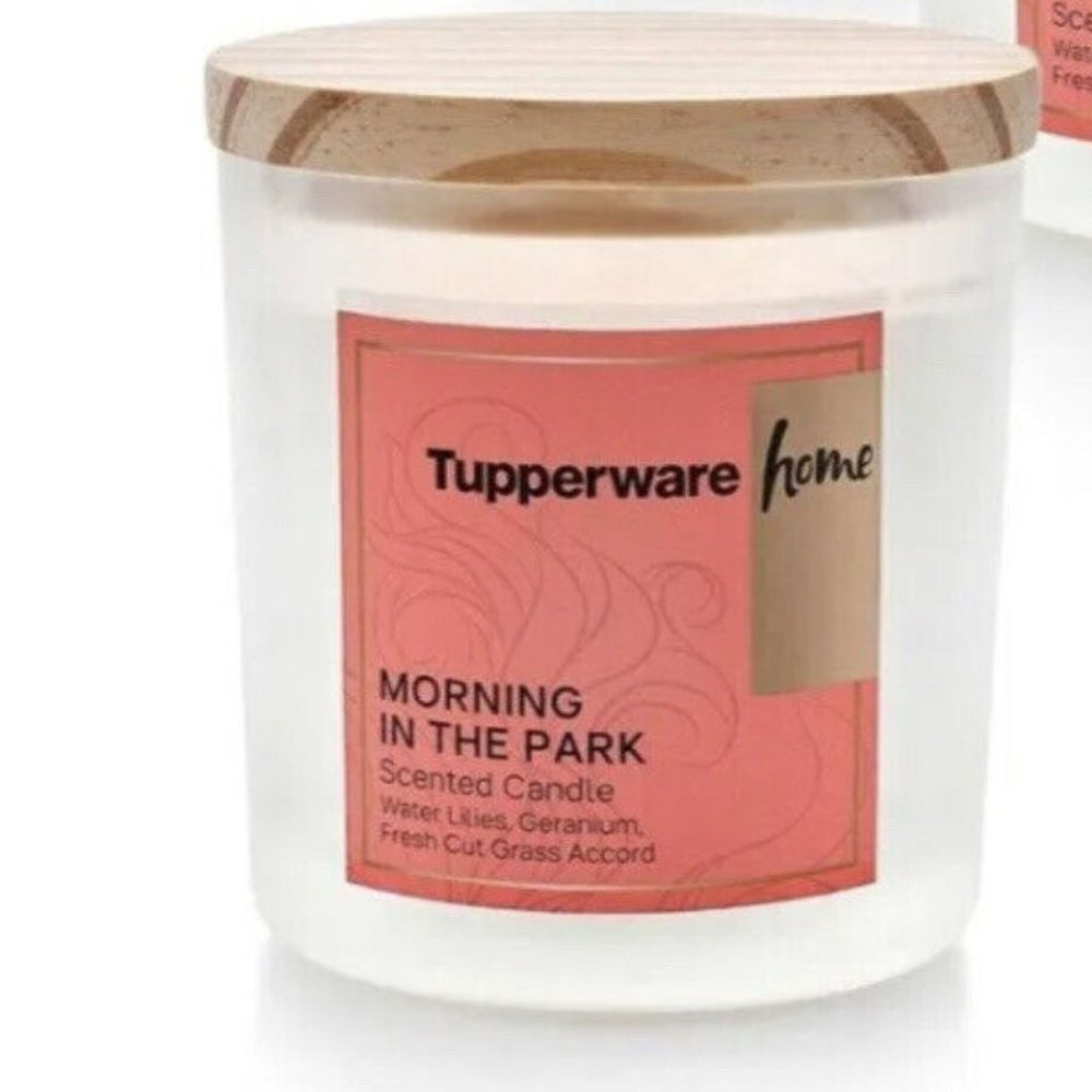 "Morning in the Park" Tupperware Home Aromatics Candle New in Box